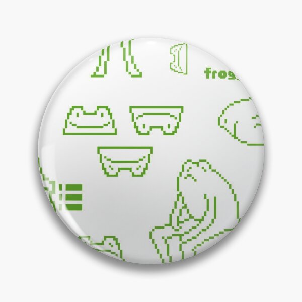 Item preview, pixel froggy! designed and sold by BokuDara5777.