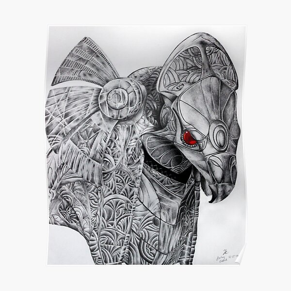 Horus Guard Helm Poster