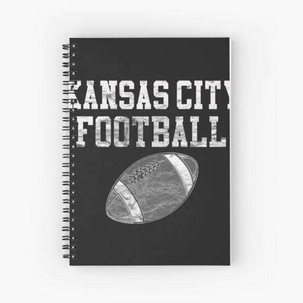 Kansas City-KC Football Spiral Notebook