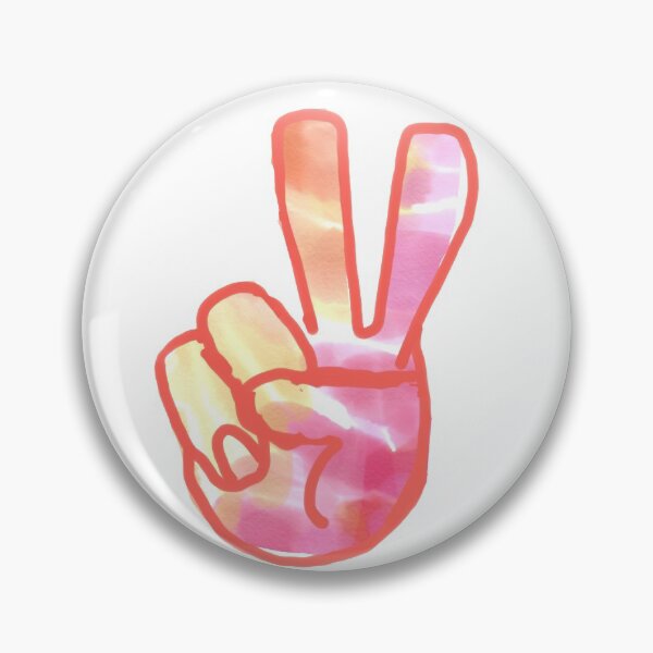 Item preview, Tie-Dye Peace Sign designed and sold by KatharineArt.