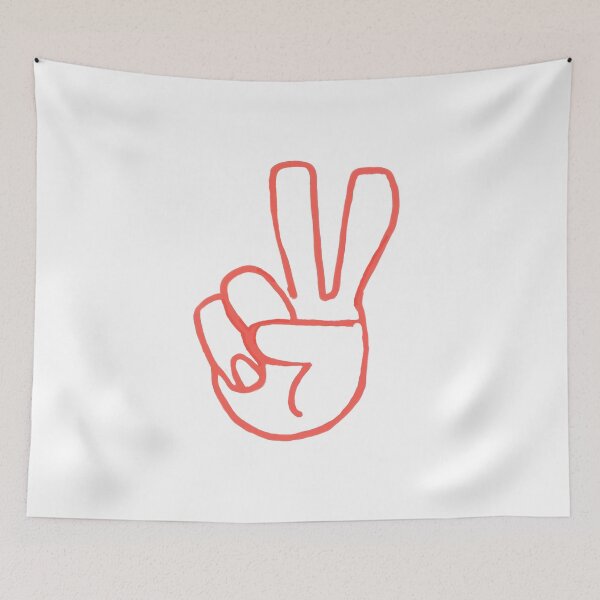 Item preview, Peace Sign Hand Symbol designed and sold by KatharineArt.