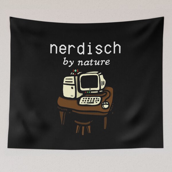 Artikelvorschau, Nerd by Nature Gamer Programmierer Physiker Geek entworfen und verkauft von Two Left Hands Design.