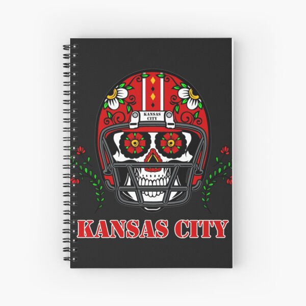 Kansas City-KC Football Spiral Notebook