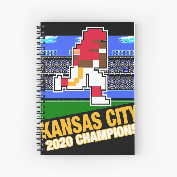 Kansas City-KC Football Spiral Notebook