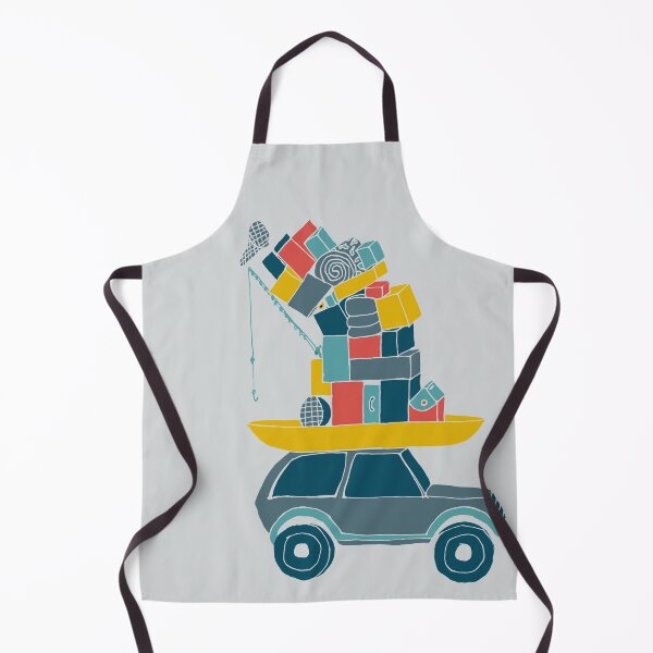 Item preview, Packed to go Camping, Overstuffed Vehicle designed and sold by CampingCritters.