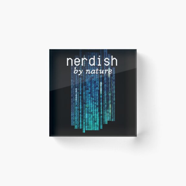 Artikelvorschau, Nerd by Nature Gamer Programmierer Physiker Geek entworfen und verkauft von Two Left Hands Design.