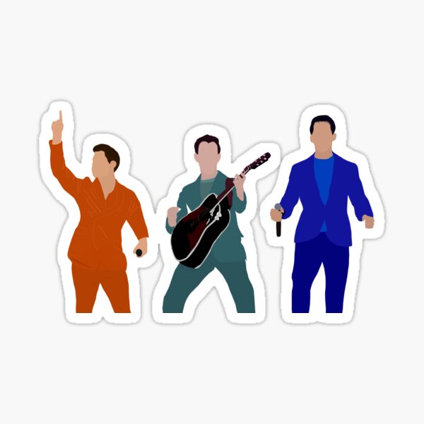Jonas Brothers Stickers | Redbubble