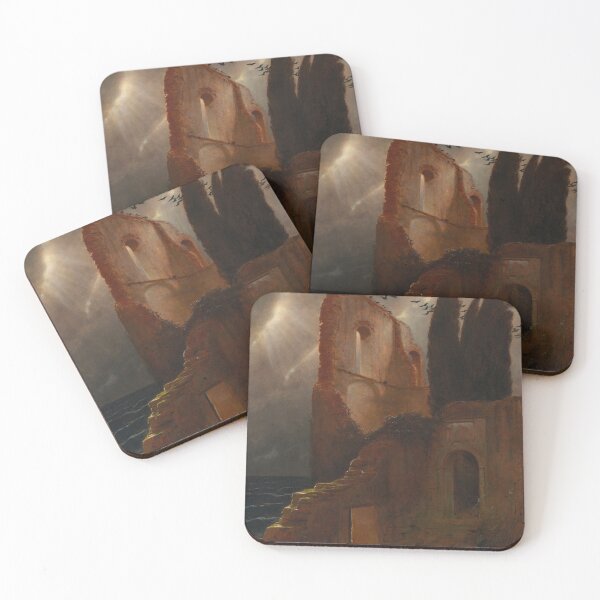 Item preview, Ruin By The Sea (Böcklin) designed and sold by ArtHistorical.