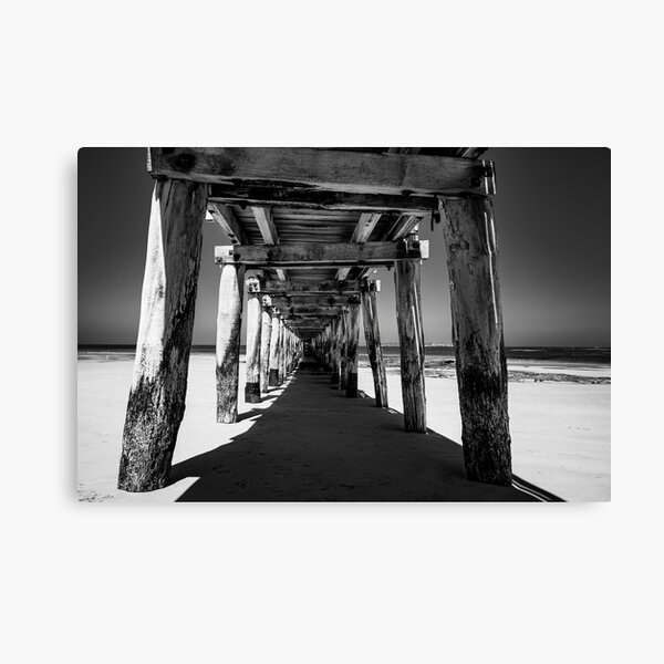 Jetty Pylons Canvas Print