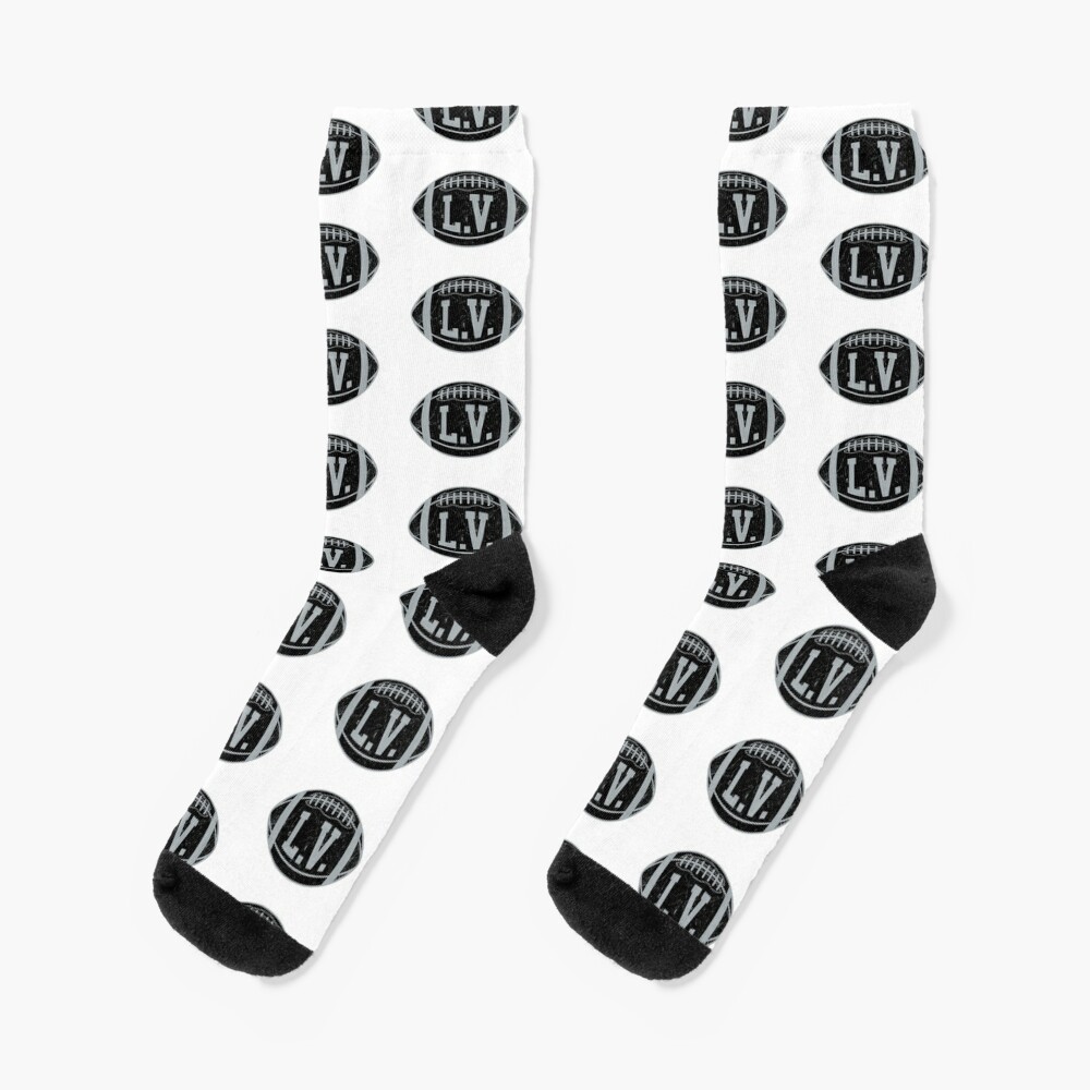 LV Retro Football - White Socks for Sale by SaturdayACD