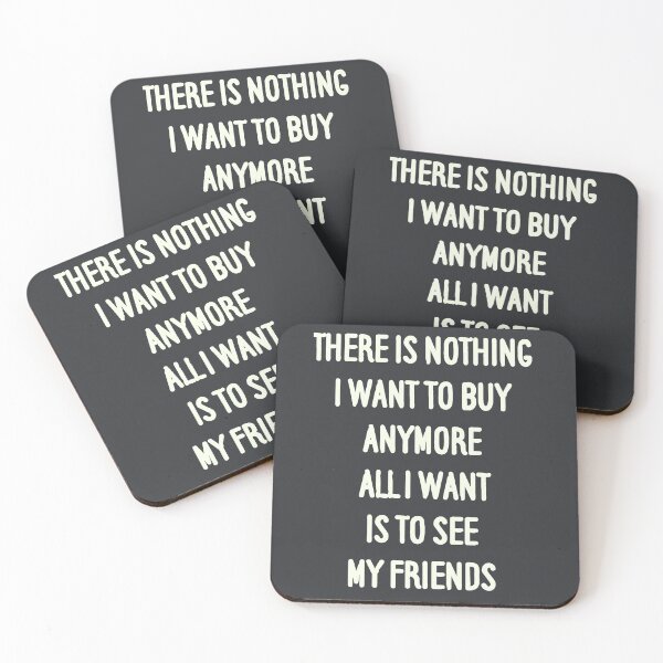 Item preview,  All I Want Is To See My Friends In Black designed and sold by Chubuter.
