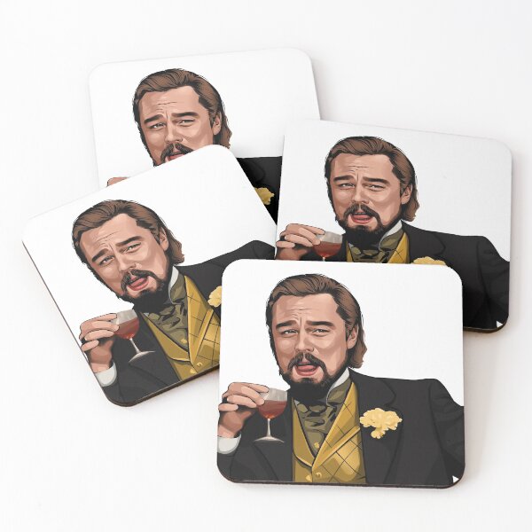 Item preview, Laughing Leo | Iconic Meme From Django Unchained designed and sold by MemeUprising.
