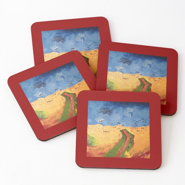 Item preview, Particolare campo di grano con volo di corvi  designed and sold by Gaia Lacagnina.
