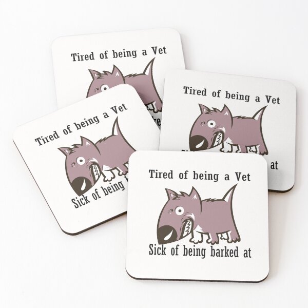 Item preview, Quit my job as a Vet designed and sold by PillowPuns.