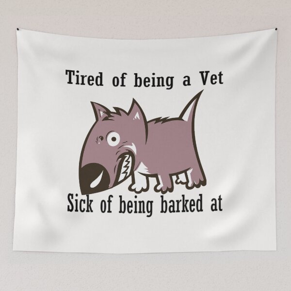 Item preview, Quit my job as a Vet designed and sold by PillowPuns.