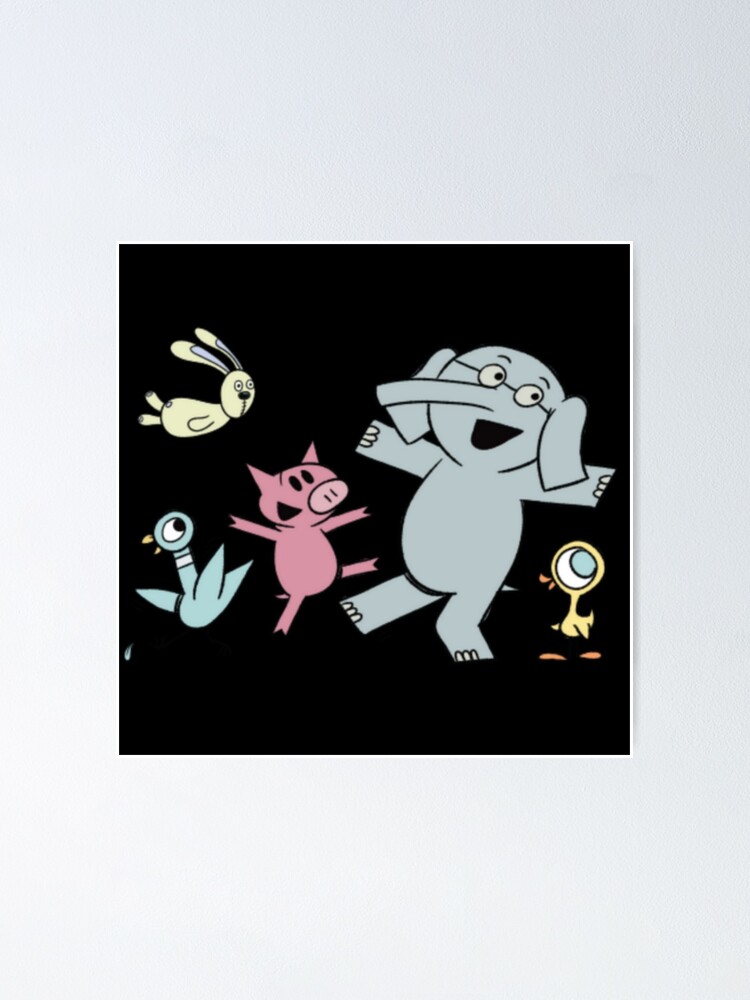 "Elephant and piggie" Poster for Sale by yyw6275 | Redbubble
