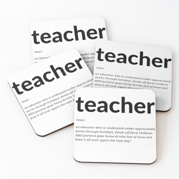 Item preview, Teacher- Over worked under appreciated designed and sold by CeeLeighTees.