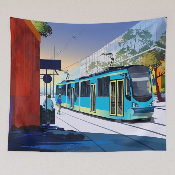 Item preview, Beautiful tram designed and sold by supriyo-art.