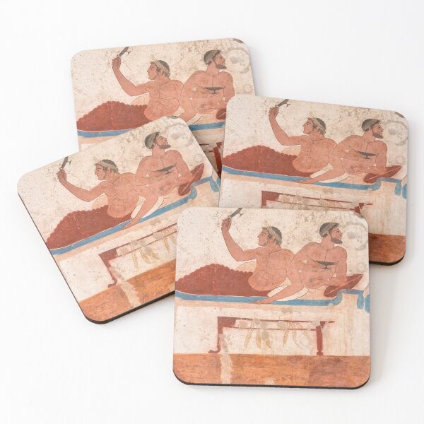 Item preview, Ancient Roman Wall Painting from Paestum Italy designed and sold by Jon Shore.