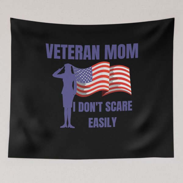Item preview, Veteran Mom designed and sold by TeeZoneZtore.