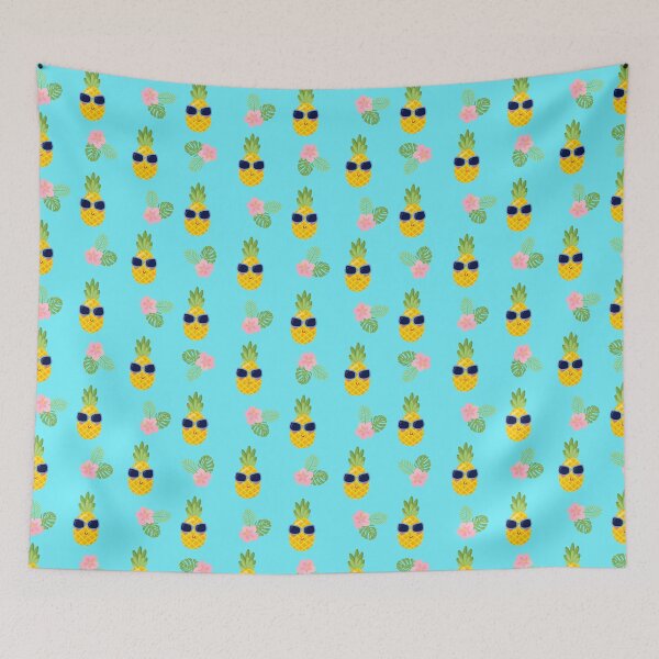 Item preview, Cool Pineapple Fruit Pattern designed and sold by Mini Tofu Shop.