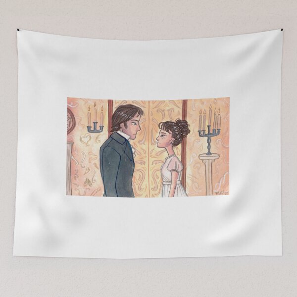 Item preview, Mr Darcy and Elizabeth designed and sold by mollydraws.