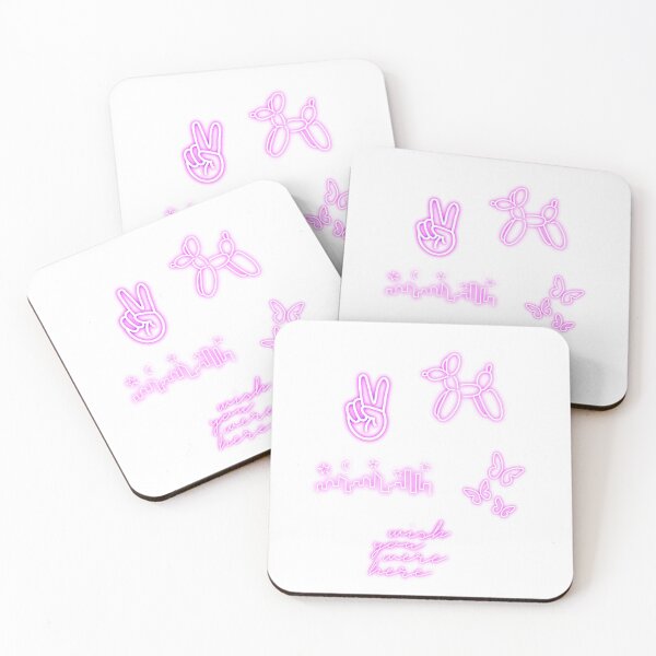 Item preview, neon sticker pack (purple) designed and sold by createdbymia.