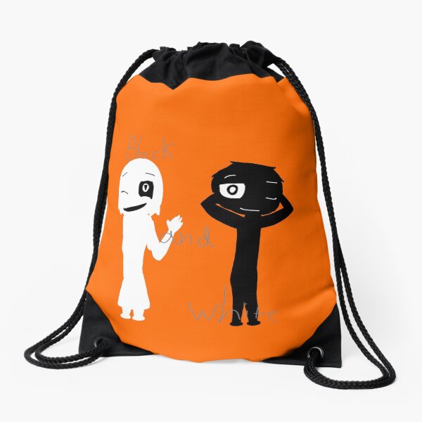 En blanco y negro Mochila saco