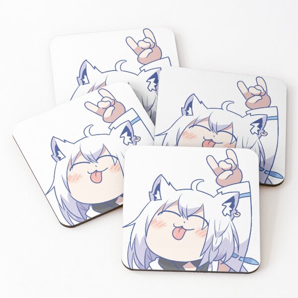 Item preview, Shirakami Fubuki Chibi designed and sold by ace1021.