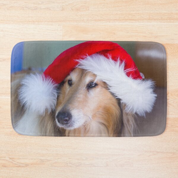 Item preview, Santa Collie 2 designed and sold by KarenWoodArt.