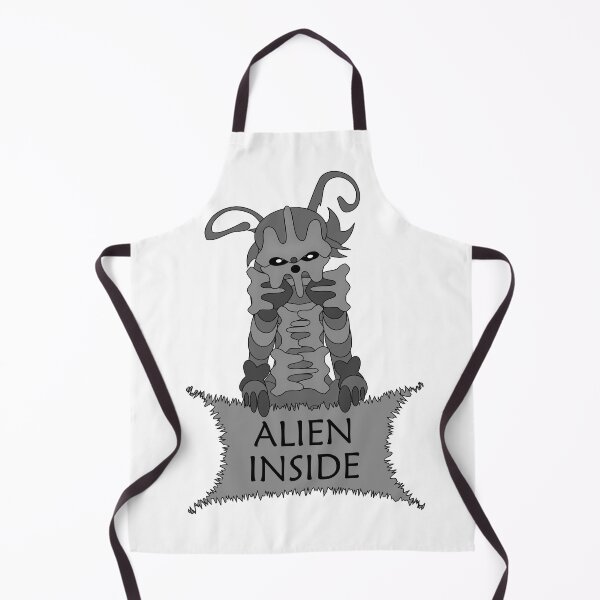 Item preview, Alien inside metalic robot skeleton white background designed and sold by Stéphane  Thirion.