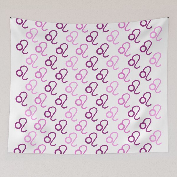 Item preview, Copy of Pink Lion Sign Pattern, Zodiac Symbol White Background designed and sold by Stéphane  Thirion.