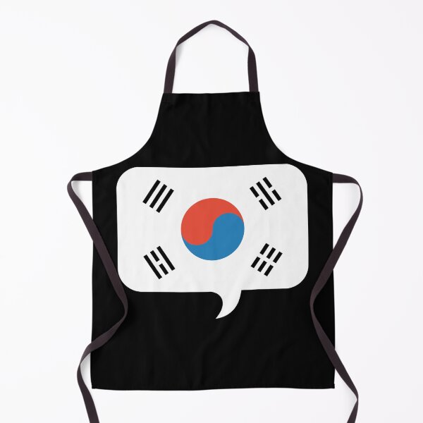 Item preview, Korean Flag Talk Bubble designed and sold by theKoreanRage.