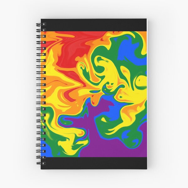 Item preview, Marbled LGBT+ Flag designed and sold by Opal-Tea.