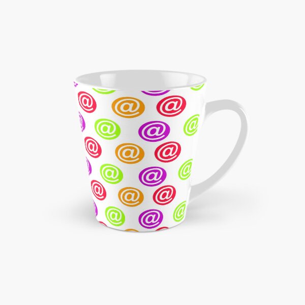 Item preview, Multicolour @ white background email motif (symbol, sign) designed and sold by Stéphane  Thirion.
