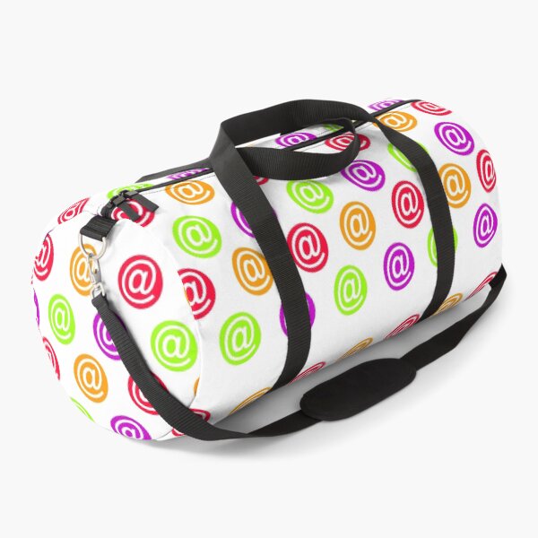 Item preview, Multicolour @ white background email motif (symbol, sign) designed and sold by Stéphane Thirion.