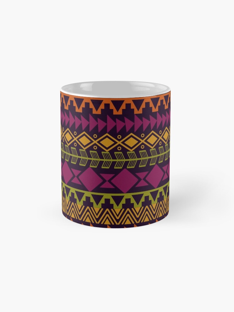 Alternate view of African Border Mug