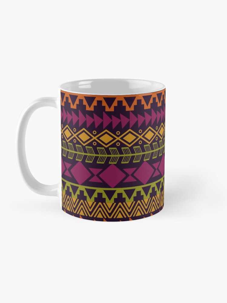 Alternate view of African Border Mug