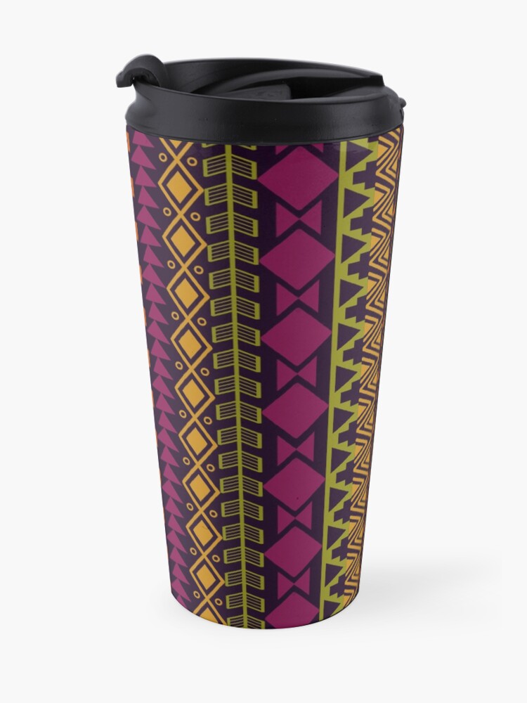 Alternate view of African Border Travel Mug