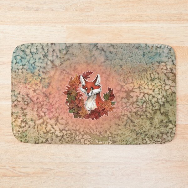 Item preview, Little fox in autumn designed and sold by Julia Klein.