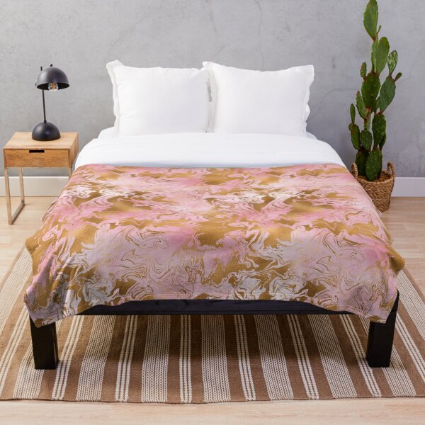 Item preview, Remolinos de oro y rosa claro designed and sold by WOW TeesAndThings.