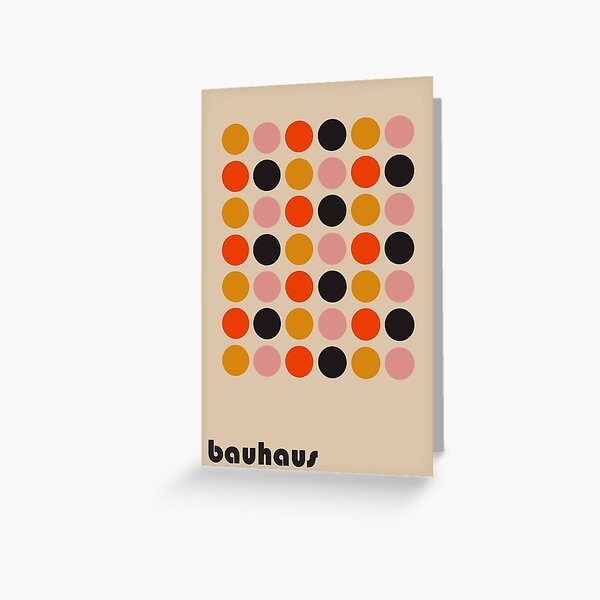 Vista previa del artículo con la obra «Bauhaus #12», diseñado y vendido por GoodMoreInc.