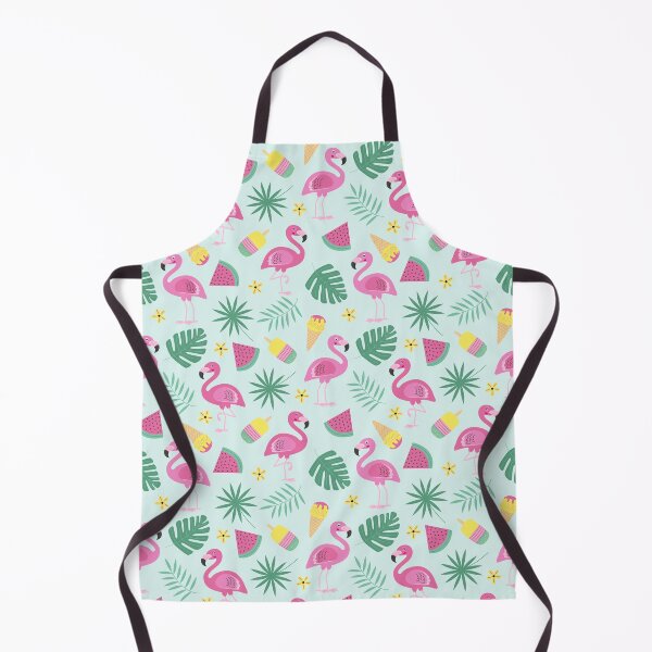 Item preview, Fun Pink Flamingos Pattern designed and sold by Mini Tofu Shop.