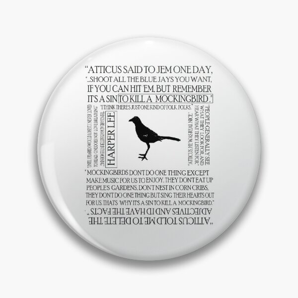 Item preview, Mockingbird quotes designed and sold by silentstead.