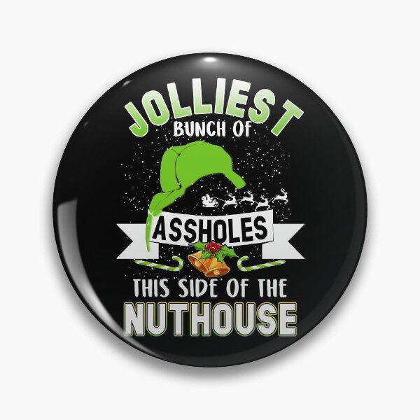 Item preview, Jolliest Bunch of A-Holes T Shirt Funny Sarcastic Christmas Novelty Tee for Guys designed and sold by Simeon	 Dorelus.