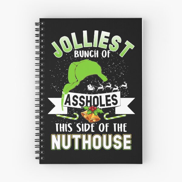 Item preview, Jolliest Bunch of A-Holes T Shirt Funny Sarcastic Christmas Novelty Tee for Guys designed and sold by Simeon	 Dorelus.