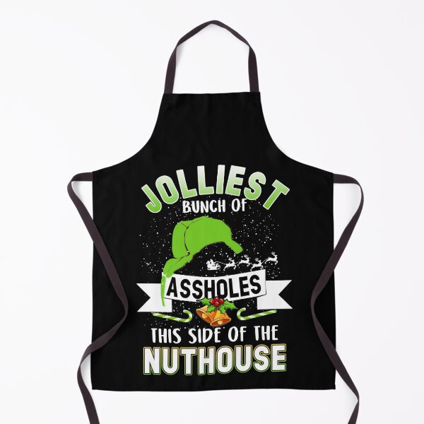 Item preview, Jolliest Bunch of A-Holes T Shirt Funny Sarcastic Christmas Novelty Tee for Guys designed and sold by Simeon	 Dorelus.