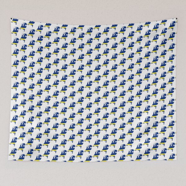 Item preview, Netherlands Outline - Curaçao Flag designed and sold by iamstudent.