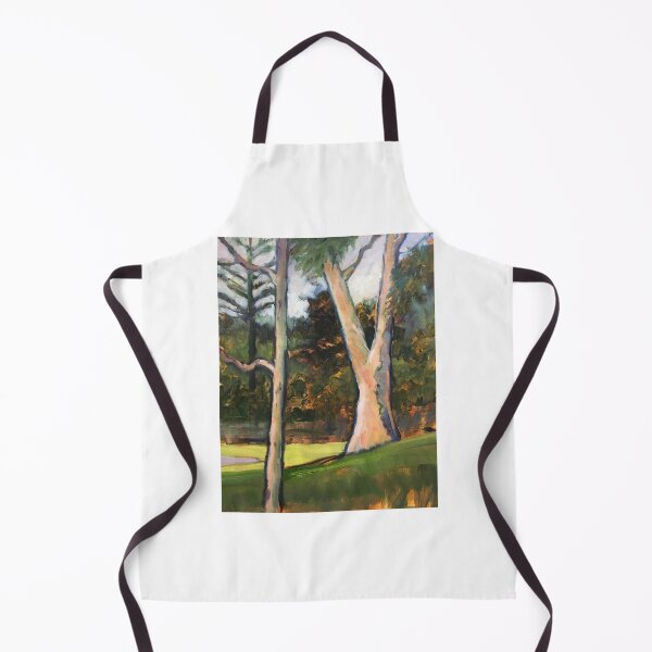 Item preview, Trees, Basterfield Park ~ oil painting designed and sold by Roz McQuillan Fine Art & Photography.