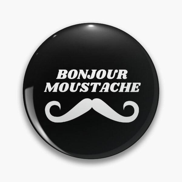 Item preview, Bonjour Moustache designed and sold by mikels.